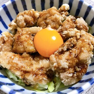 竜田揚げ丼